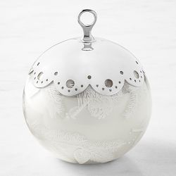 Williams Sonoma Winter Forest Figural Decorative Candle, Large
