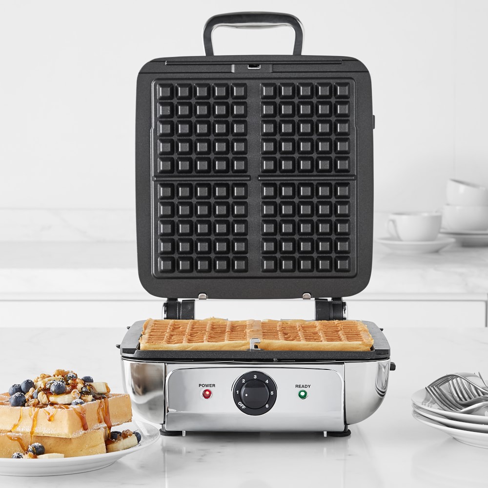 All-Clad 4-Square Manual Gourmet Waffle Maker