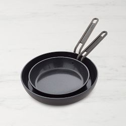 GreenPan™ Stanley Tucci™ Ceramic Nonstick Fry Set, 8" & 10", Milano Black