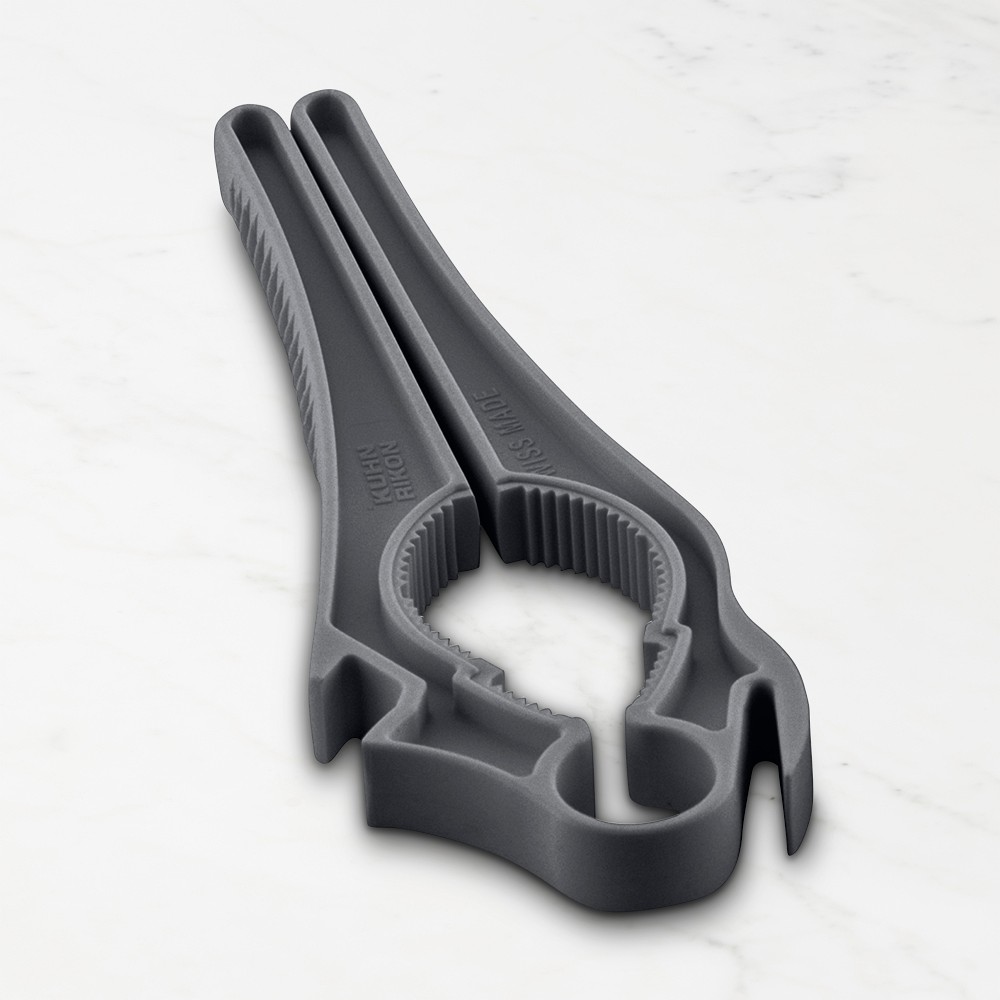 Kuhn Rikon 5-in-1 SWISS Multi Opener, Grey - Grey