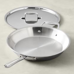 All-Clad D5® Stainless-Steel Deep Skillet, 12 1/2"