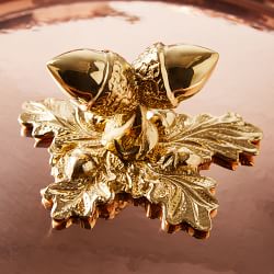 Ruffoni Historia Hammered Copper 11-Piece Cookware Set with Olivewood Tools