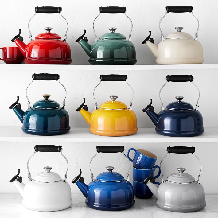 Le Creuset Classic Whistling Tea Kettle | Williams Sonoma