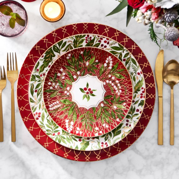 Noel Salad Plates