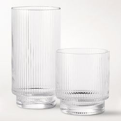 Modern Optic Double Old-Fashioned Glasses, Set of 4