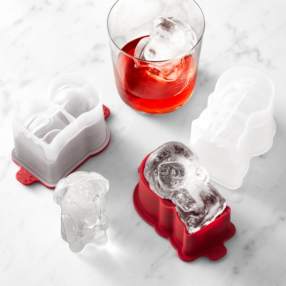 Williams Sonoma Holiday Dog Ice Moulds, Set of 2