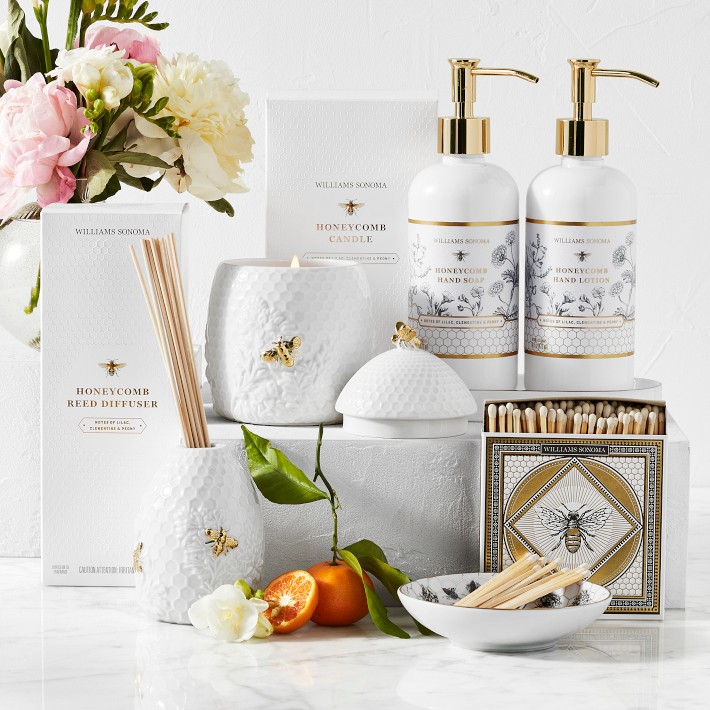 アロマグッズ paw beam Honeycomb Porcelain Bee Diffuser | Williams Sonoma