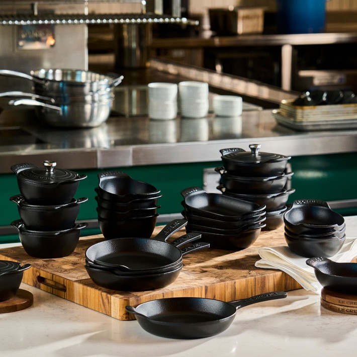 Le Creuset Gourmand Enameled Cast Iron Skillet, Set of 4