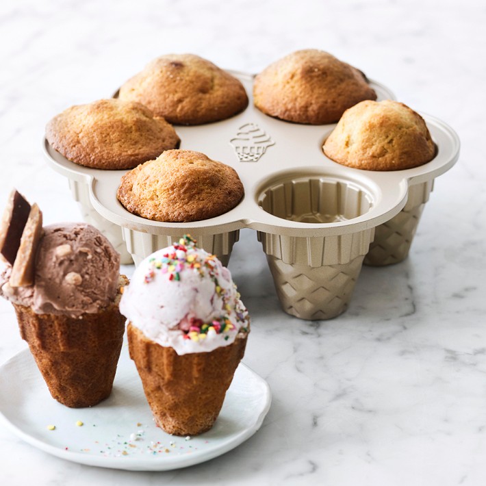 Nordic Ware Ice Cream Cone Cake Pan Williams Sonoma