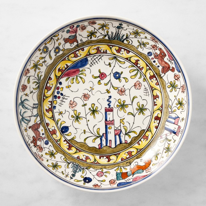 Williams Sonoma 大皿　イタリア製ハンドペイント Williams Sonoma 大皿 イタリア製ハンドペイント Williams Sonoma 大皿