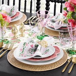 Painted Vine Table Runner