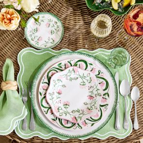 AERIN x Williams Sonoma Garden Bouquet Dinner Plates, Set of 4