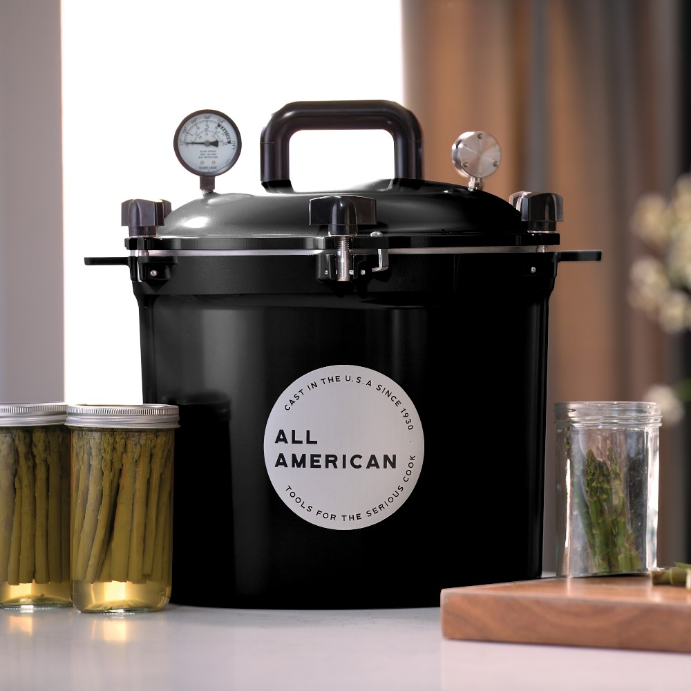 All American Colored Pressure Cooker, 21.5-Qt. with 2 Racks