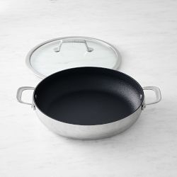 SCANPAN&#174; TSS+ Stainless-Steel Nonstick Chef Pan with Lid, 5 1/2-Qt.