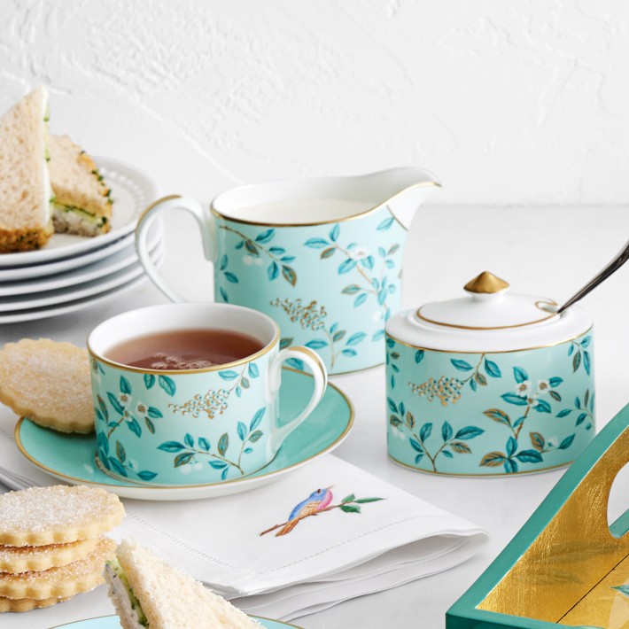 Fortnum & Mason Camellia Creamer | Williams Sonoma