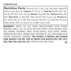 Williams Sonoma Steak Lovers Rubs, Set of 3