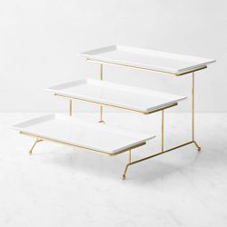 Open Kitchen by Williams Sonoma Buffet 3-Tiered Platter