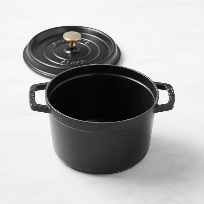 ★値下げ★【STAUB / WILLIAMS-SONOMA】 cast iron Staub Enameled Cast Iron Deep Oven, 3-Qt. | Williams Sonoma