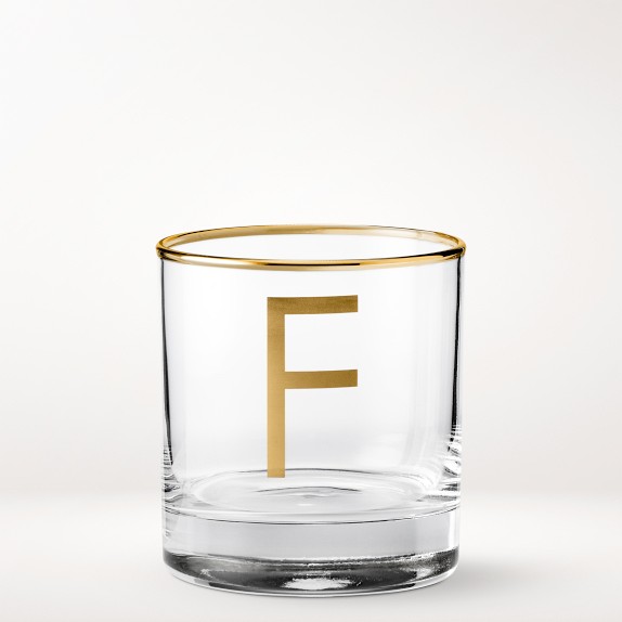 Monogram Double Old-Fashioned Glass