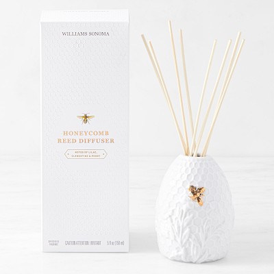 Honeycomb Porcelain Bee Diffuser | Williams Sonoma