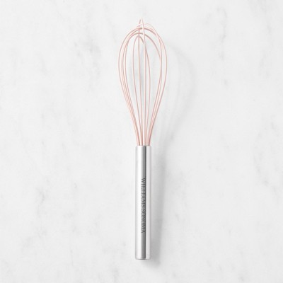Williams Sonoma Stainless-Steel Silicone Whisk, Dusty Rose