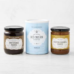 Vanilla Ice Cream Starter and Dessert Sauces