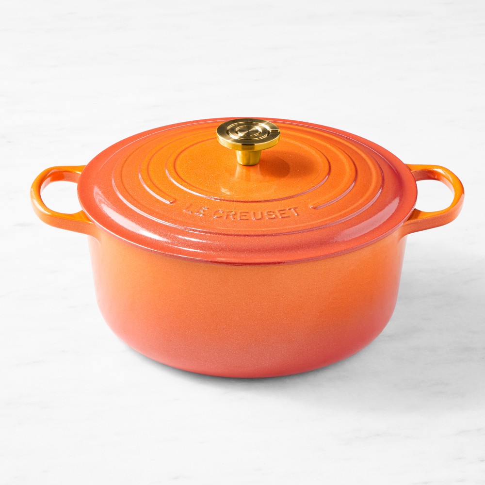 Le Creuset Signature Enameled Cast Iron Round Dutch Oven - Flame