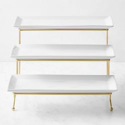 Open Kitchen by Williams Sonoma Buffet 3-Tiered Platter