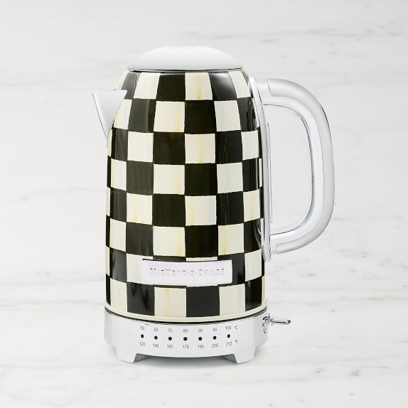 MacKenzie-Childs Courtly Check Electric Kettle