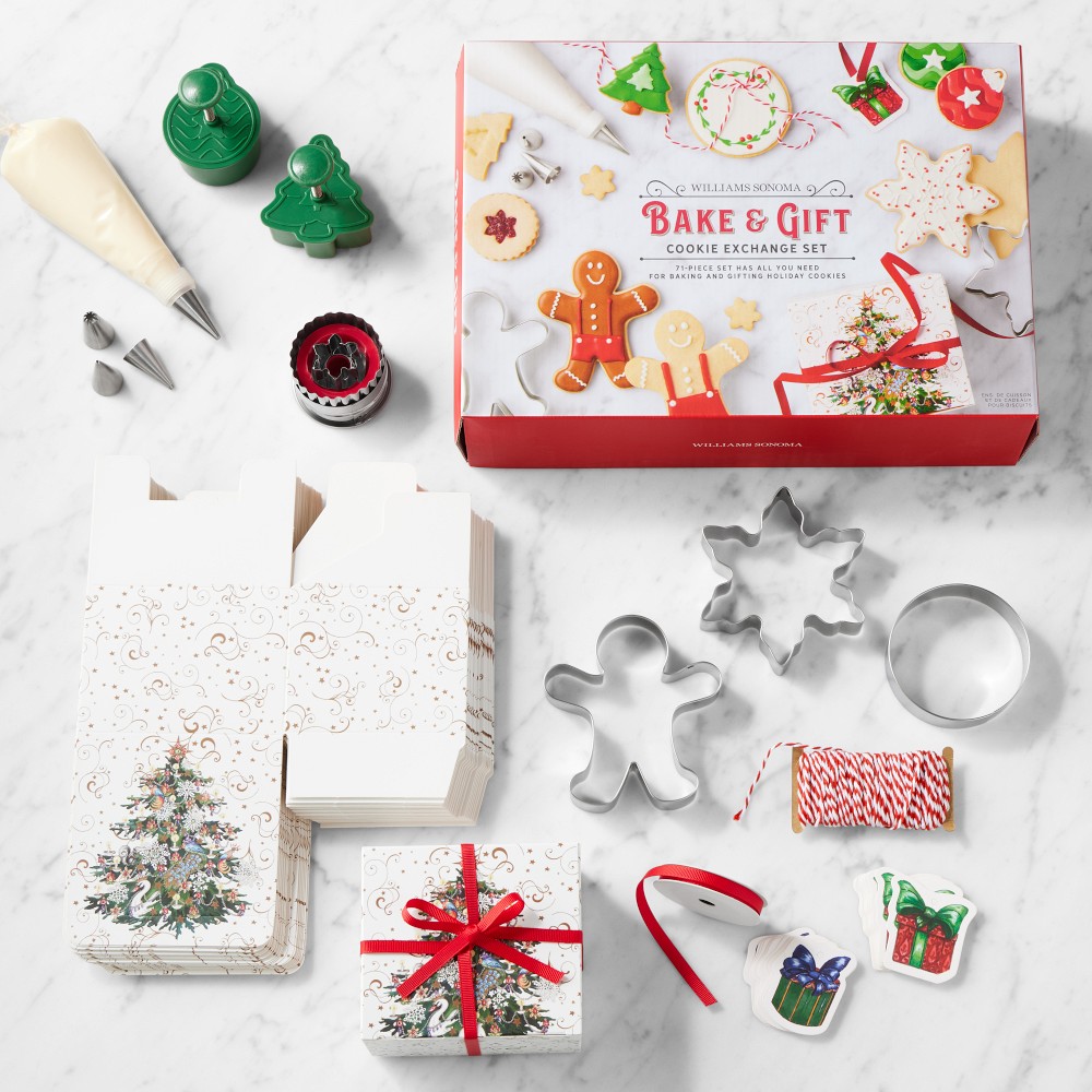Williams Sonoma Holiday Cookie Cutter Gift, Set of 70