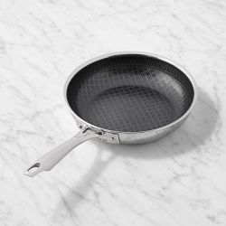 Cuisinart FusionElite+ Hybrid Stainless-Steel Ceramic Nonstick Skillet, 8"