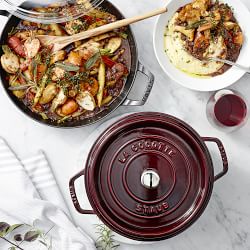 Staub Enameled Cast Iron Round Dutch Oven