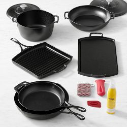 Lodge Blacklock Triple Seasoned Cast-Iron 12-Piece Set