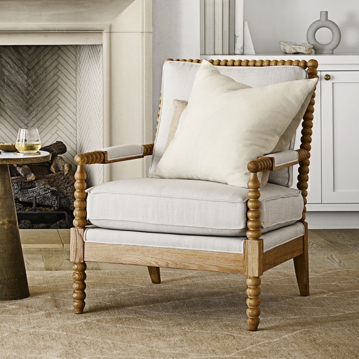 Spindle Accent Chair Williams Sonoma