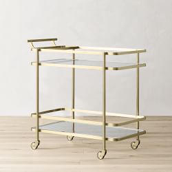 Truman Rectangular Bar Cart (32")