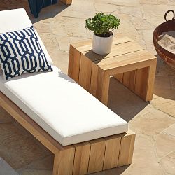 Larnaca Outdoor Teak Side Table (24&quot;)