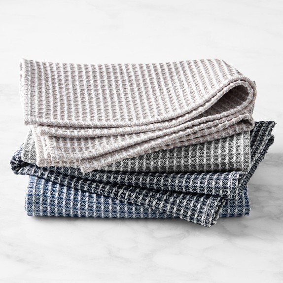 Oversized Waffle Weave Towels, Set of 2