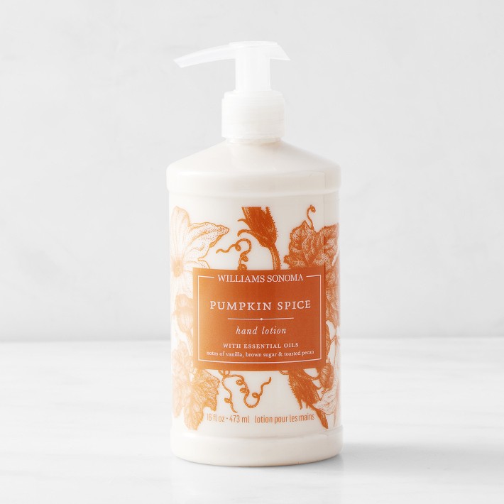 Williams Sonoma Pumpkin Spice Hand Lotion | Williams Sonoma