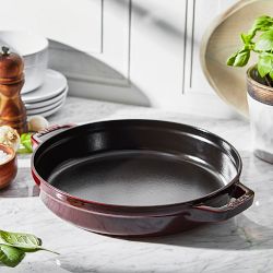 Staub Enameled Cast Iron Double-Handle Fry Pan, 10&quot;