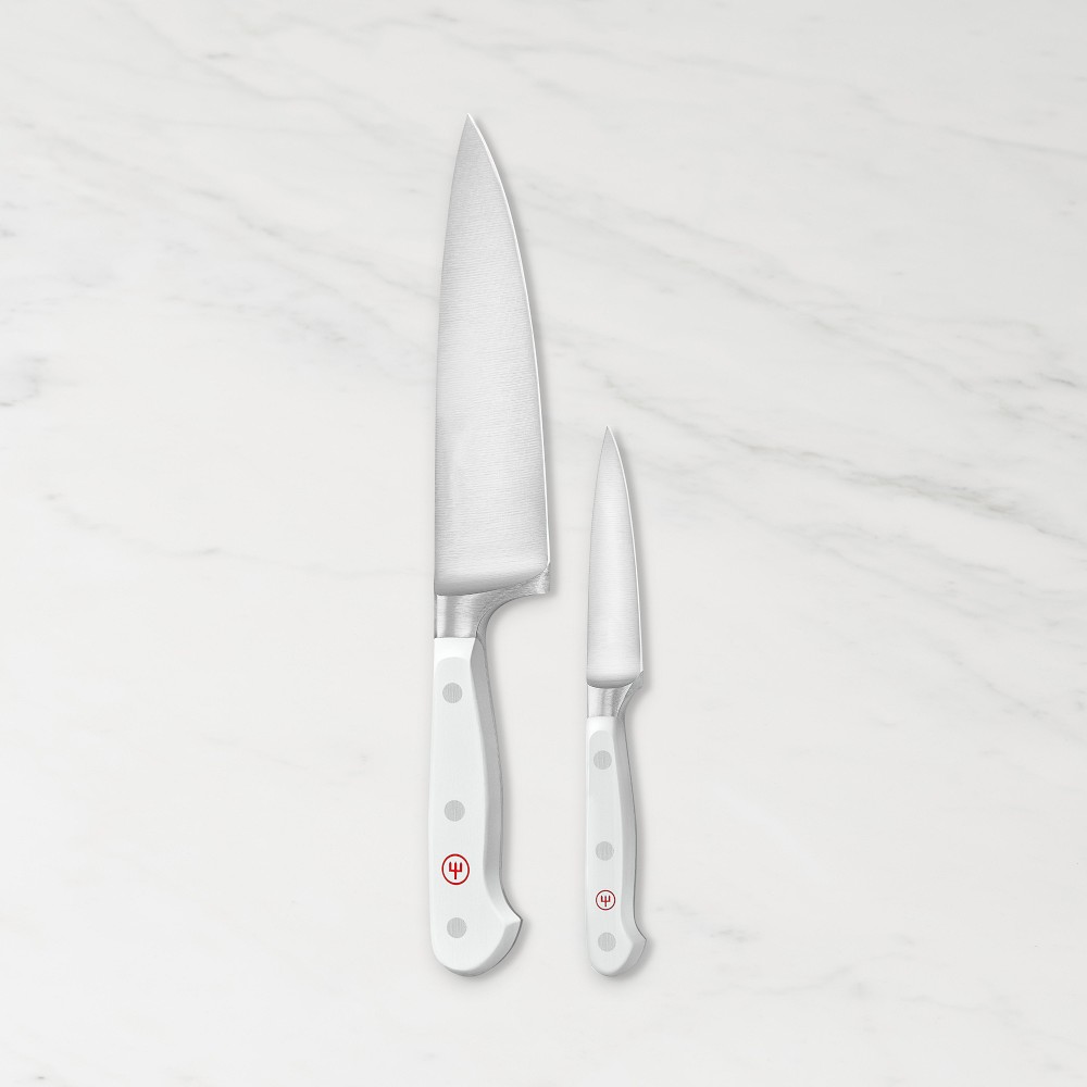 Wüsthof Classic Prep Knives, Set of 2, White