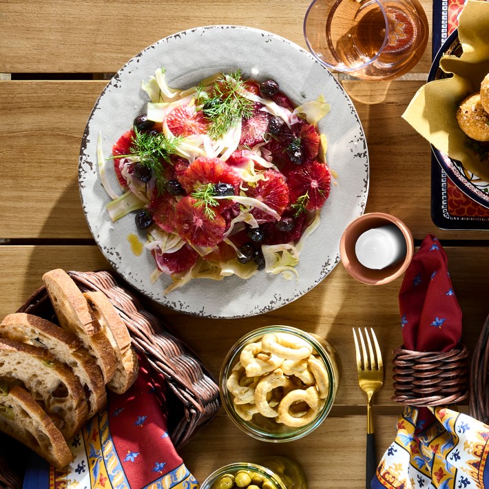 Rustic® Outdoor Melamine Salad Plates | Williams Sonoma