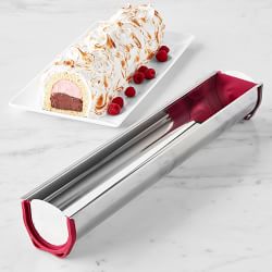 Gobel Stainless-Steel Traditional French Bûche de Noël Yule Log Mold