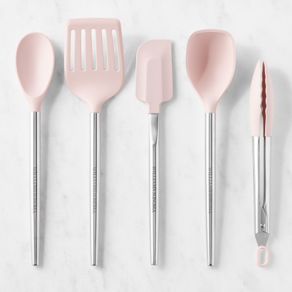 Williams Sonoma Stainless-Steel Silicone Utensils, Set of 5