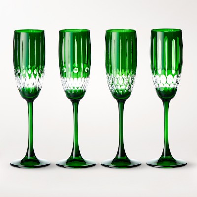 Champagne Flutes, Set of 4