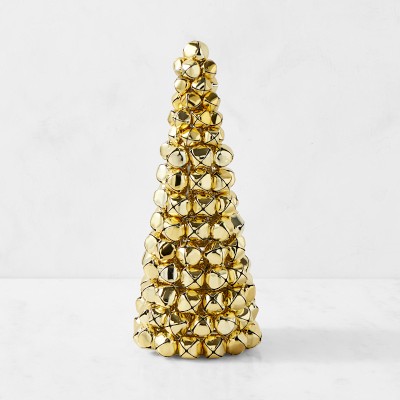 Gilded Champagne Ornament Faux Centerpiece