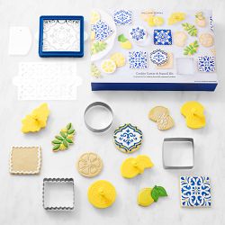 Williams Sonoma Mediterranean Cookie and Stencil Set