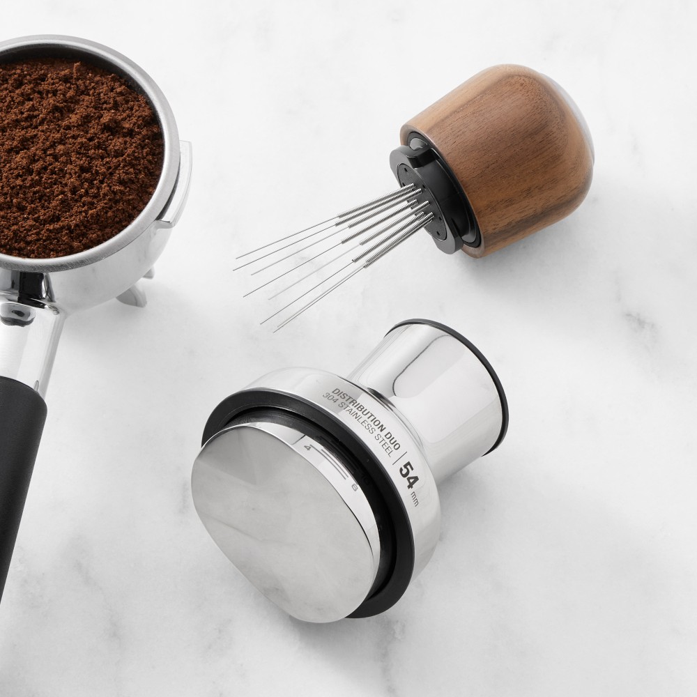 BrevilleCraft Collection™WalnutDistribution Duo™ Espresso Distribution Tool - 54mm