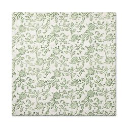 Dahlia Green Napkins, Set of 4