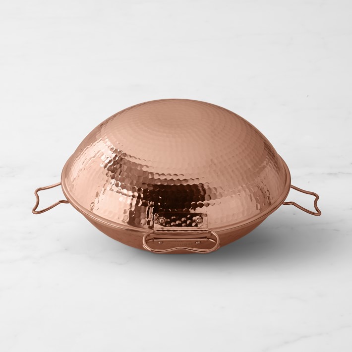 Hammered Copper Cataplana | Copper Cookware | Williams Sonoma