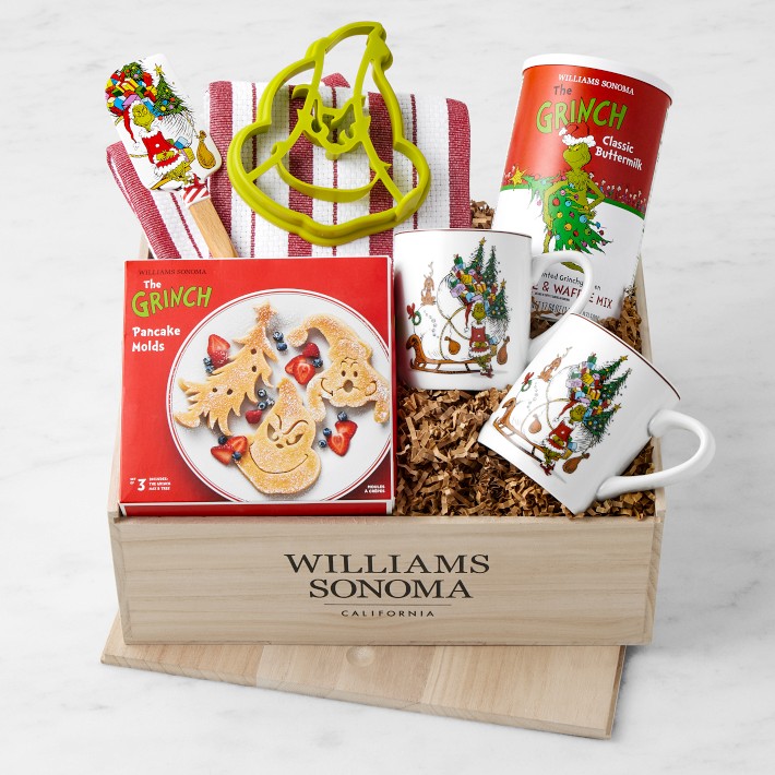 The Grinch™ Gift Crate Cheerful Kitchen Set Williams Sonoma